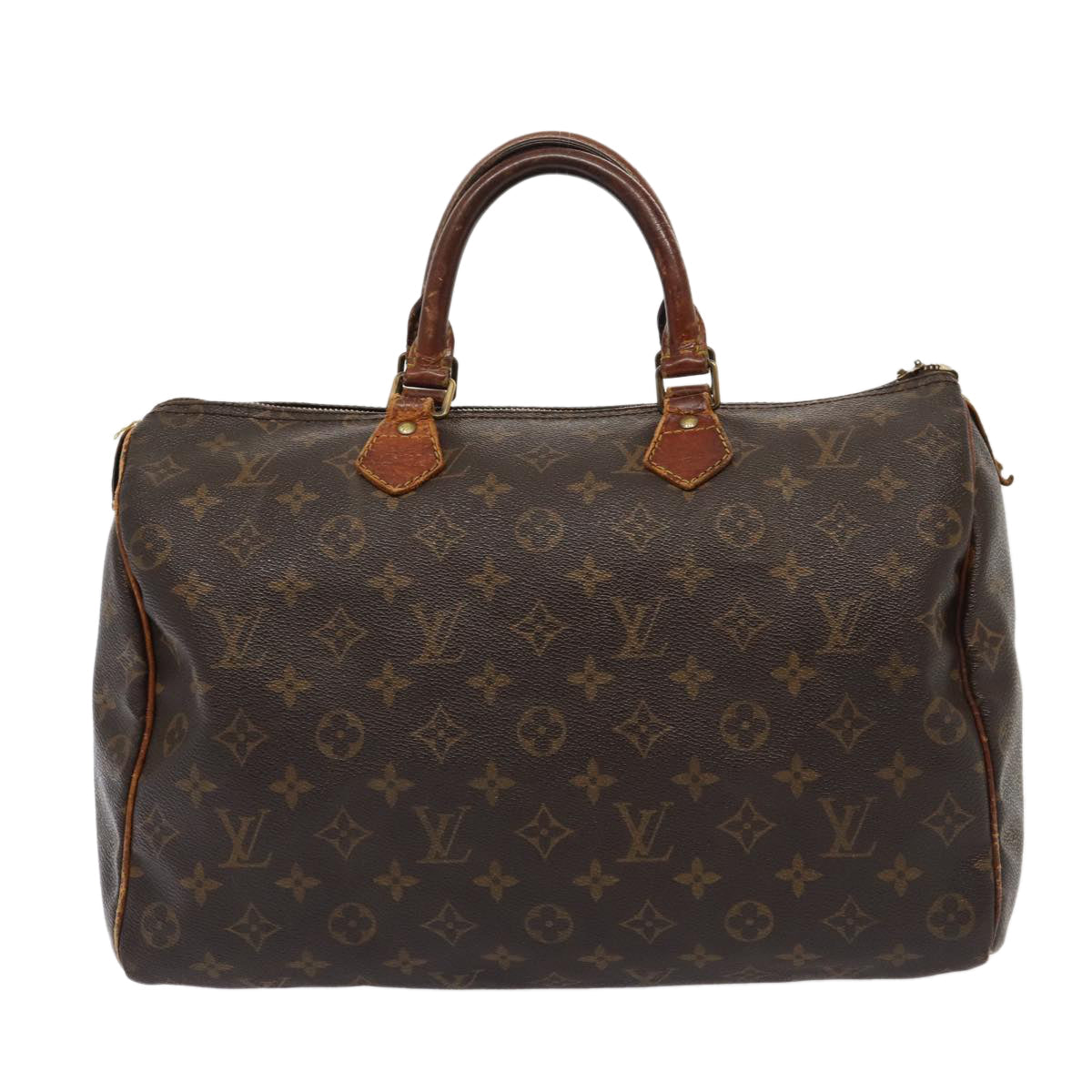 LOUIS VUITTON Monogram Speedy 35 Hand Bag M41524 LV 83655