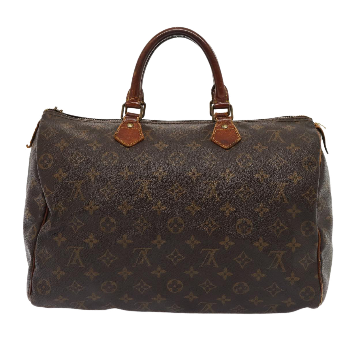 LOUIS VUITTON Monogram Speedy 35 Hand Bag M41524 LV 83655