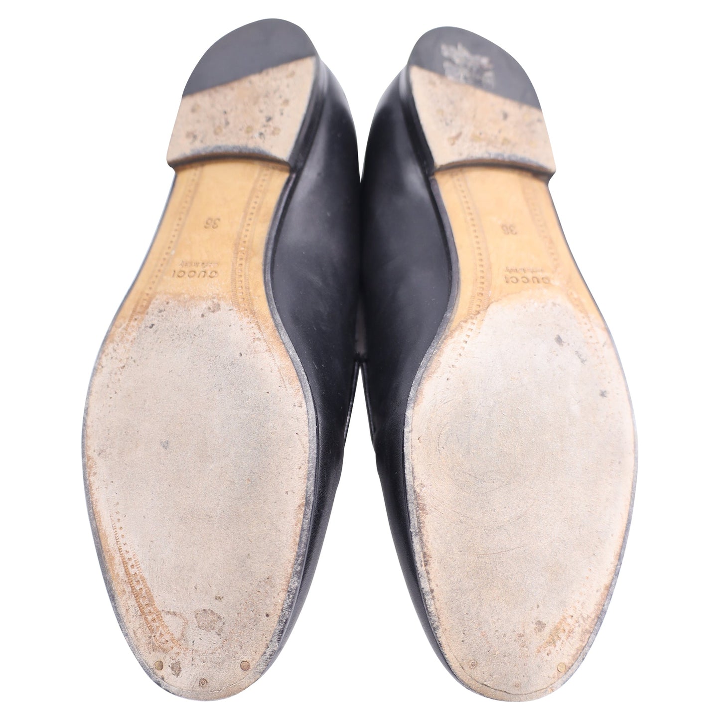 Luxury Gucci Trending 2025 Jordaan Loafers in Black Leather