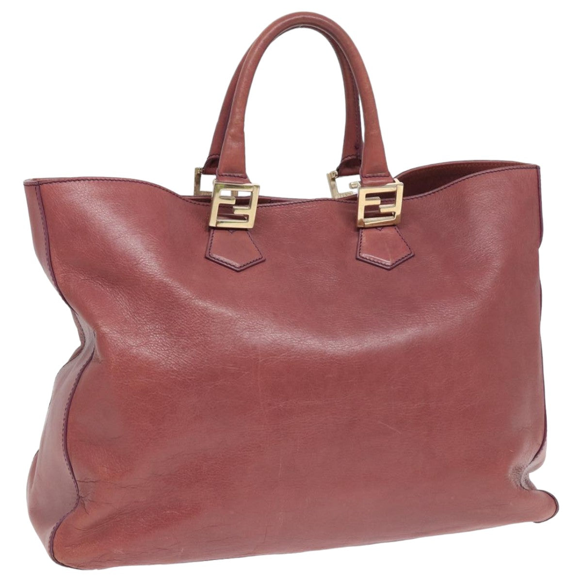 Luxury Fendi Hand Bag Leather Pink83683