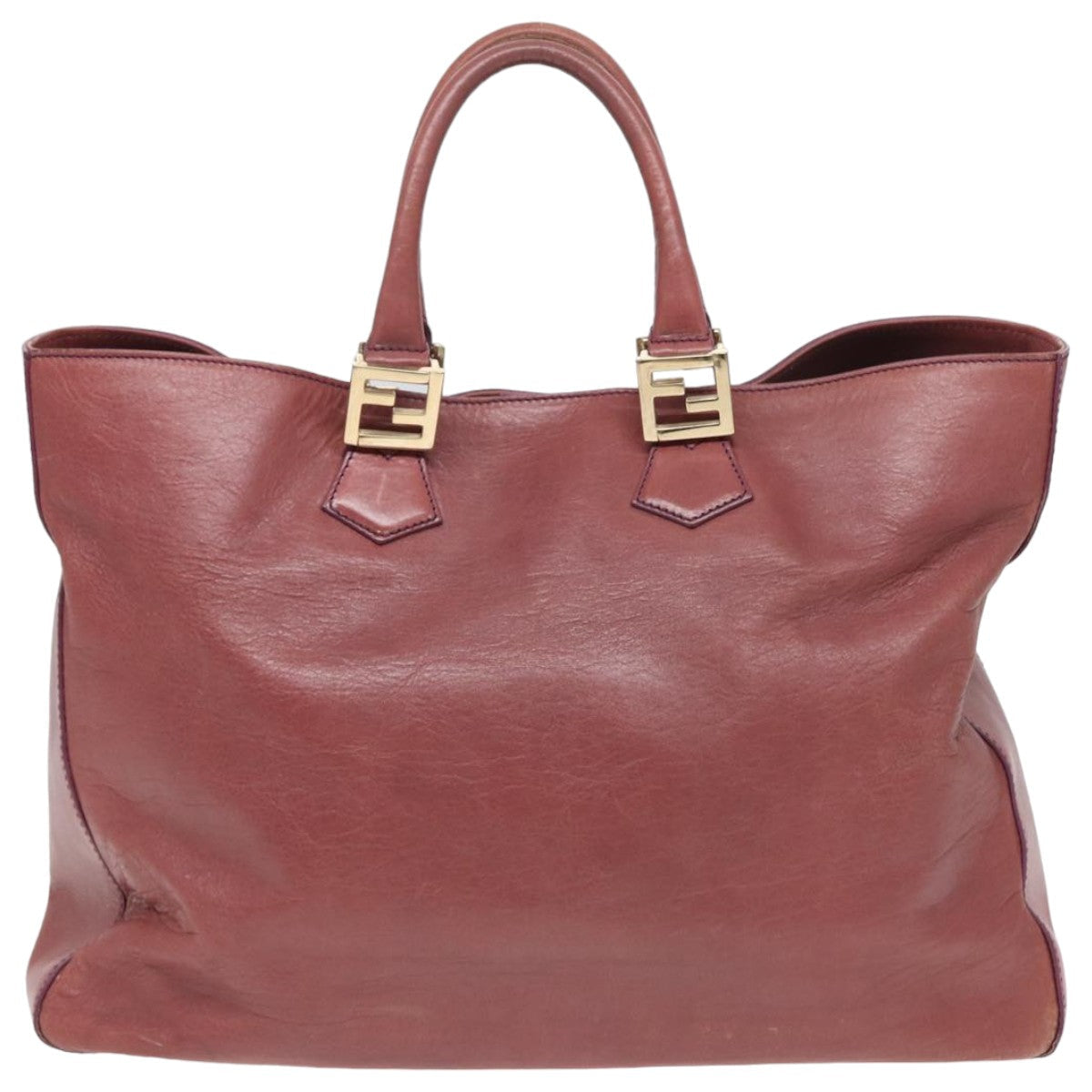 Luxury Fendi Hand Bag Leather Pink83683