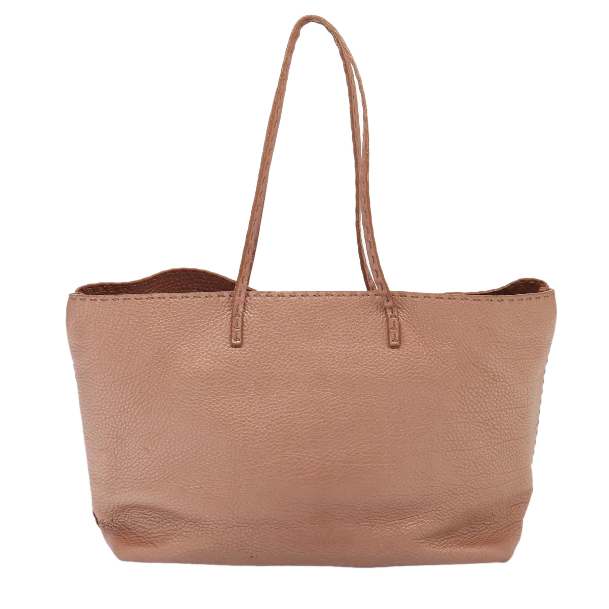 Luxury Fendi Tote Bag Leather Pink83686