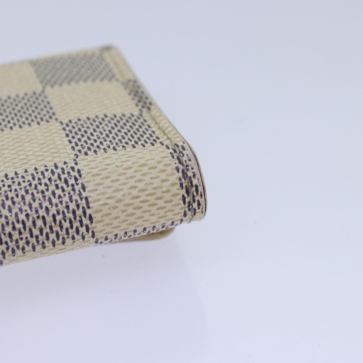 LOUIS VUITTON Damier Azur Multi Cles 6 Key Case N61745 LV 83737