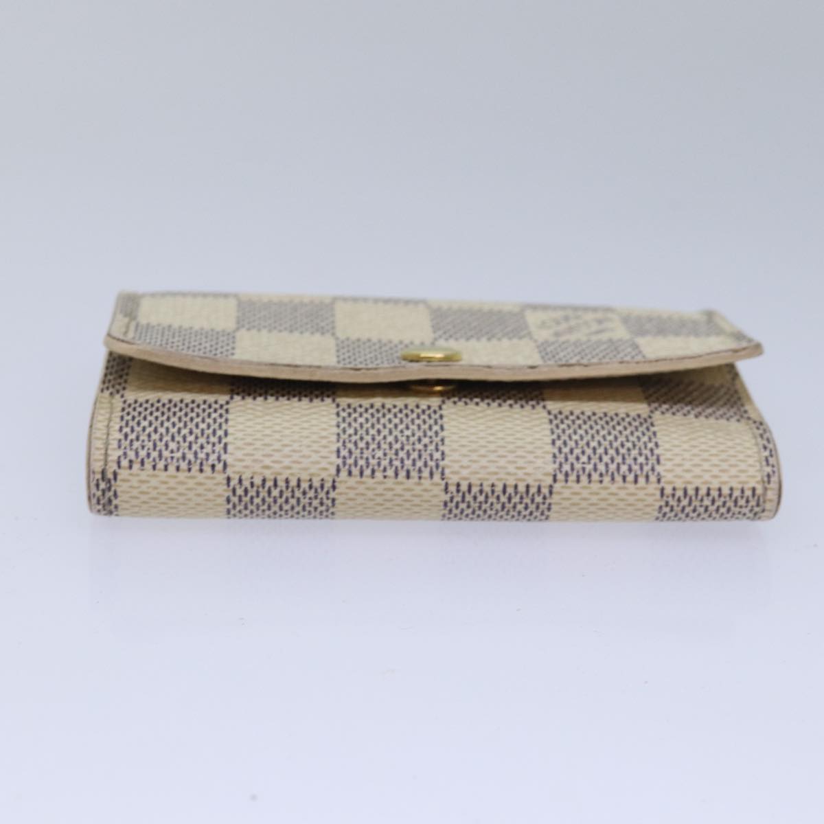 LOUIS VUITTON Damier Azur Multi Cles 6 Key Case N61745 LV 83737