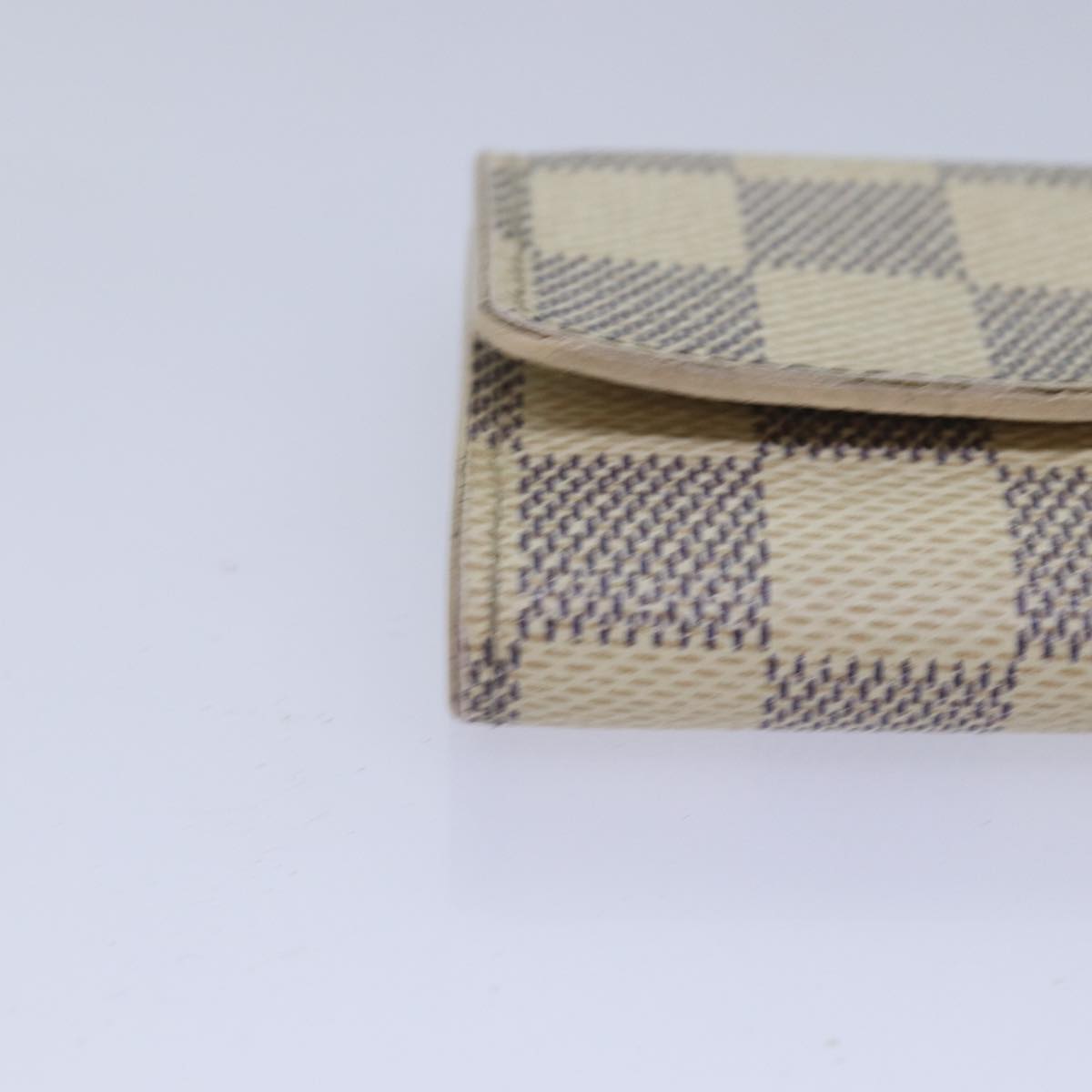 LOUIS VUITTON Damier Azur Multi Cles 6 Key Case N61745 LV 83737