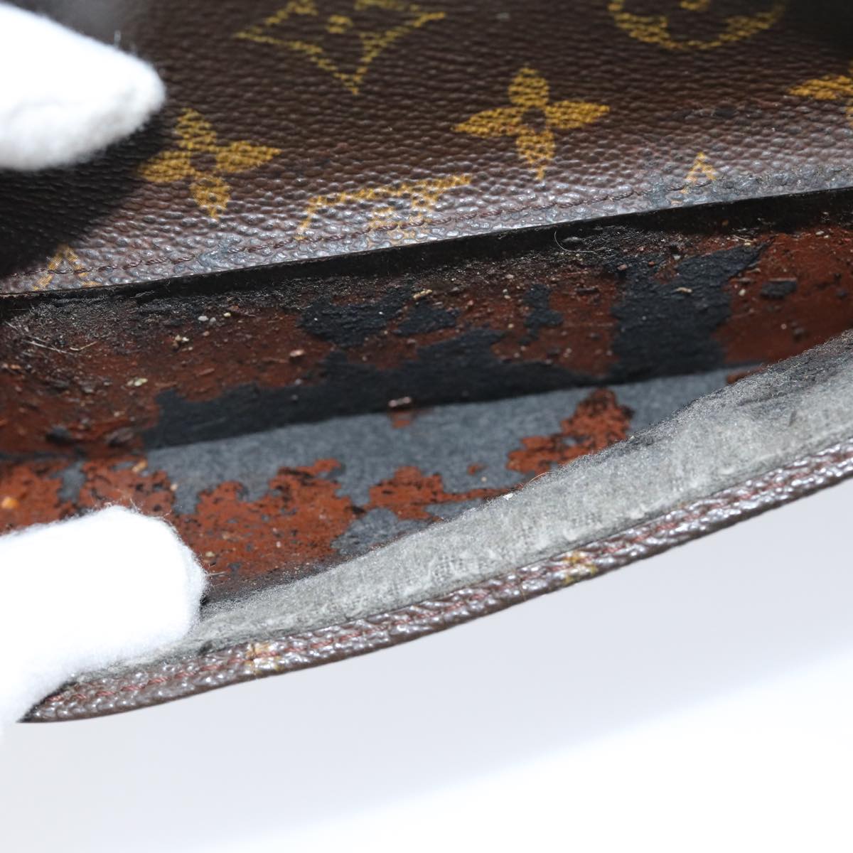 LOUIS VUITTON Monogram Orsay Clutch Bag M51790 LV 83747