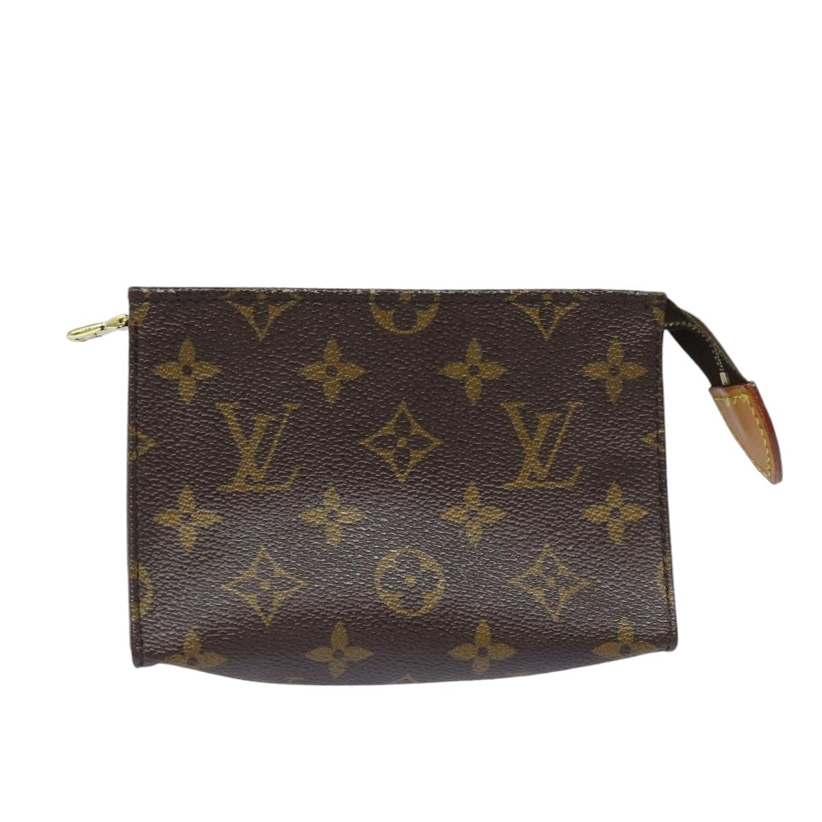 LOUIS VUITTON Monogram Poche Toilette 15 Pouch M47546 LV 83752
