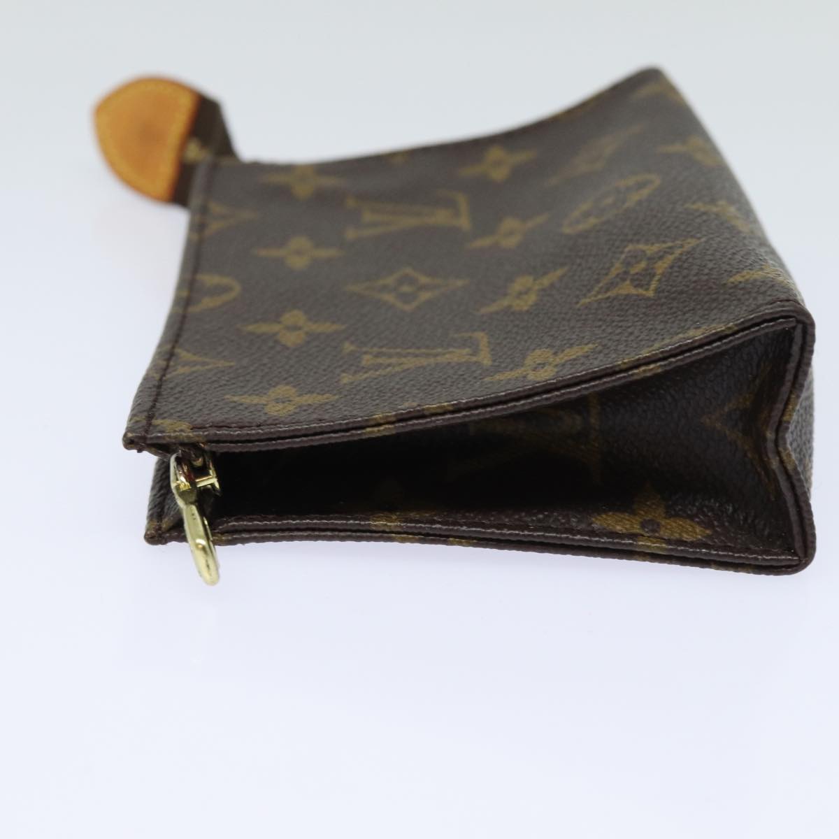 LOUIS VUITTON Monogram Poche Toilette 15 Pouch M47546 LV 83752