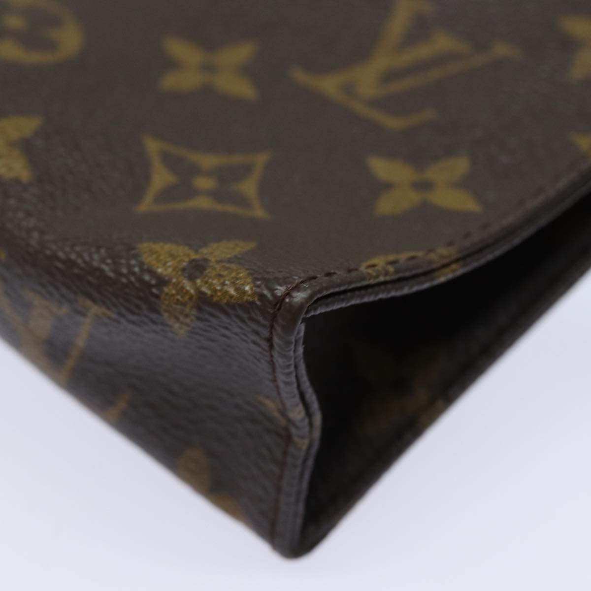 LOUIS VUITTON Monogram Poche Toilette 15 Pouch M47546 LV 83752