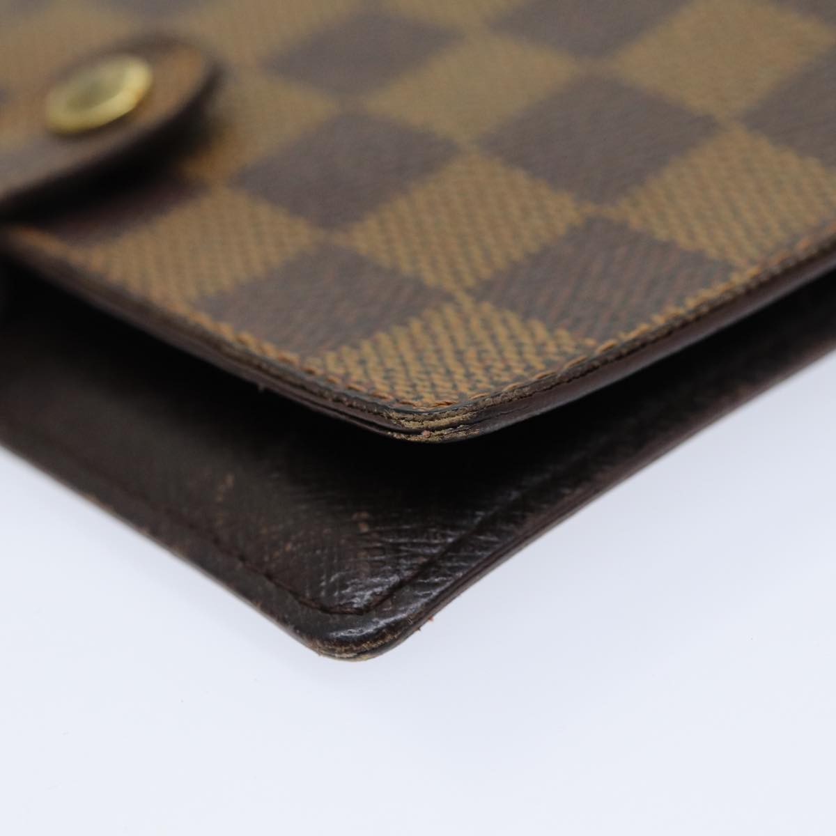LOUIS VUITTON Damier Ebene Agenda PM Day Planner Cover R20700 LV 83759