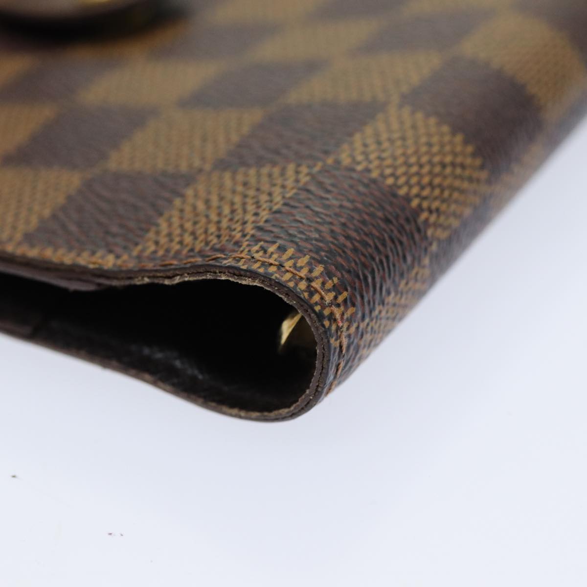 LOUIS VUITTON Damier Ebene Agenda PM Day Planner Cover R20700 LV 83759