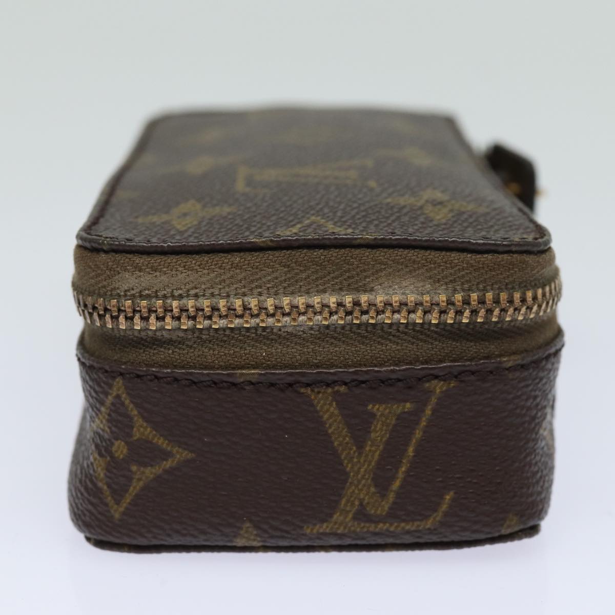 LOUIS VUITTON Monogram Poche Monte Carlo Jewelry Box M47352 LV 83772