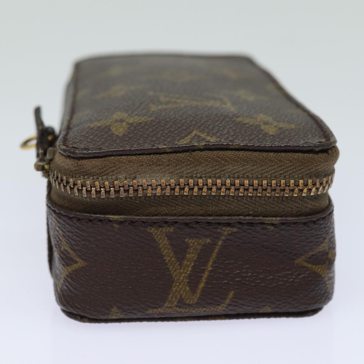 LOUIS VUITTON Monogram Poche Monte Carlo Jewelry Box M47352 LV 83772
