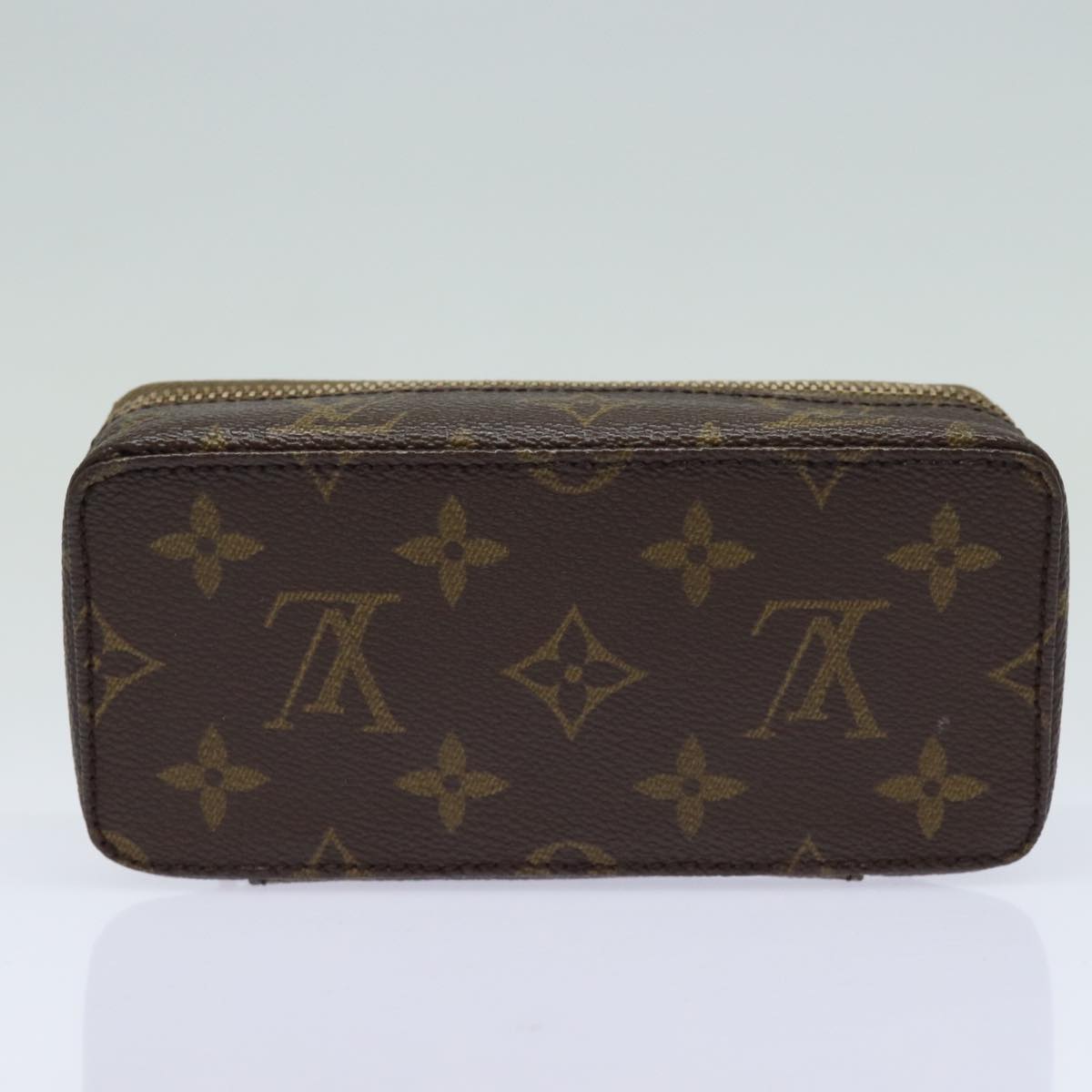 LOUIS VUITTON Monogram Poche Monte Carlo Jewelry Box M47352 LV 83772