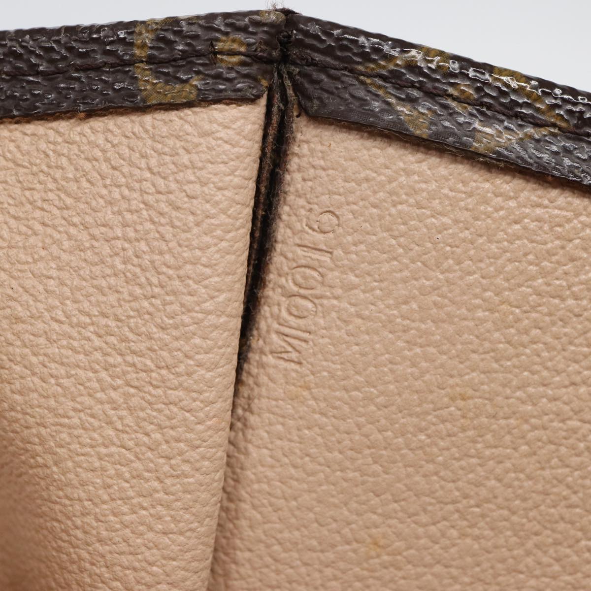 LOUIS VUITTON Monogram Sac Plat Hand Bag M51140 LV 83776