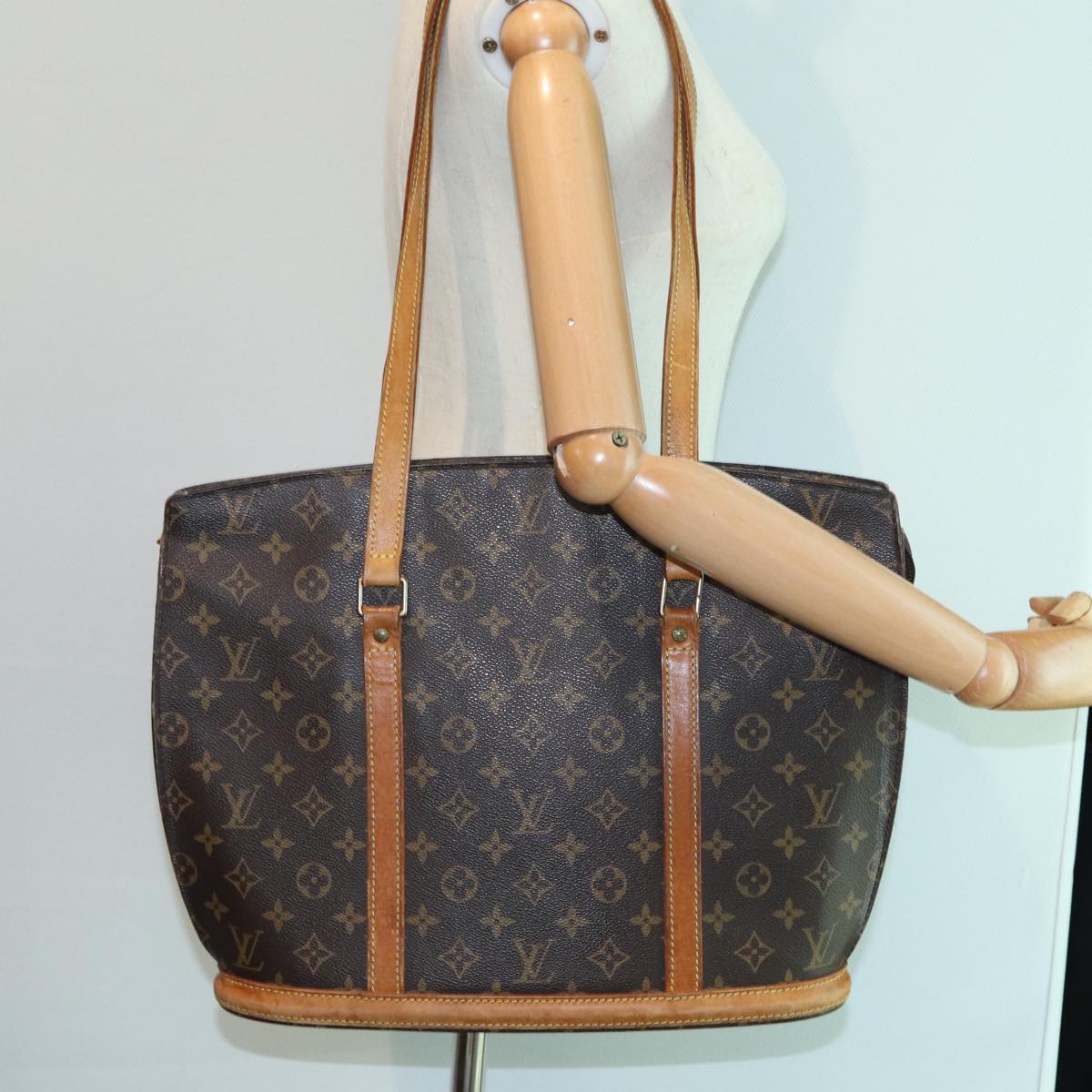 LOUIS VUITTON Monogram Babylone Tote Bag M51102 LV 83778