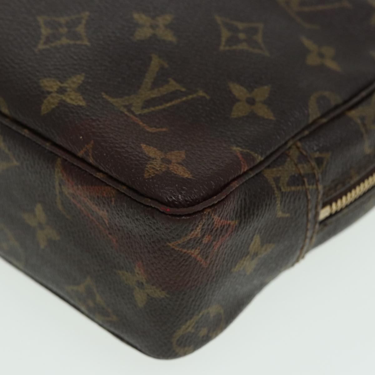 LOUIS VUITTON Monogram Trousse Toilette 23 Clutch Bag M47524 LV 83779