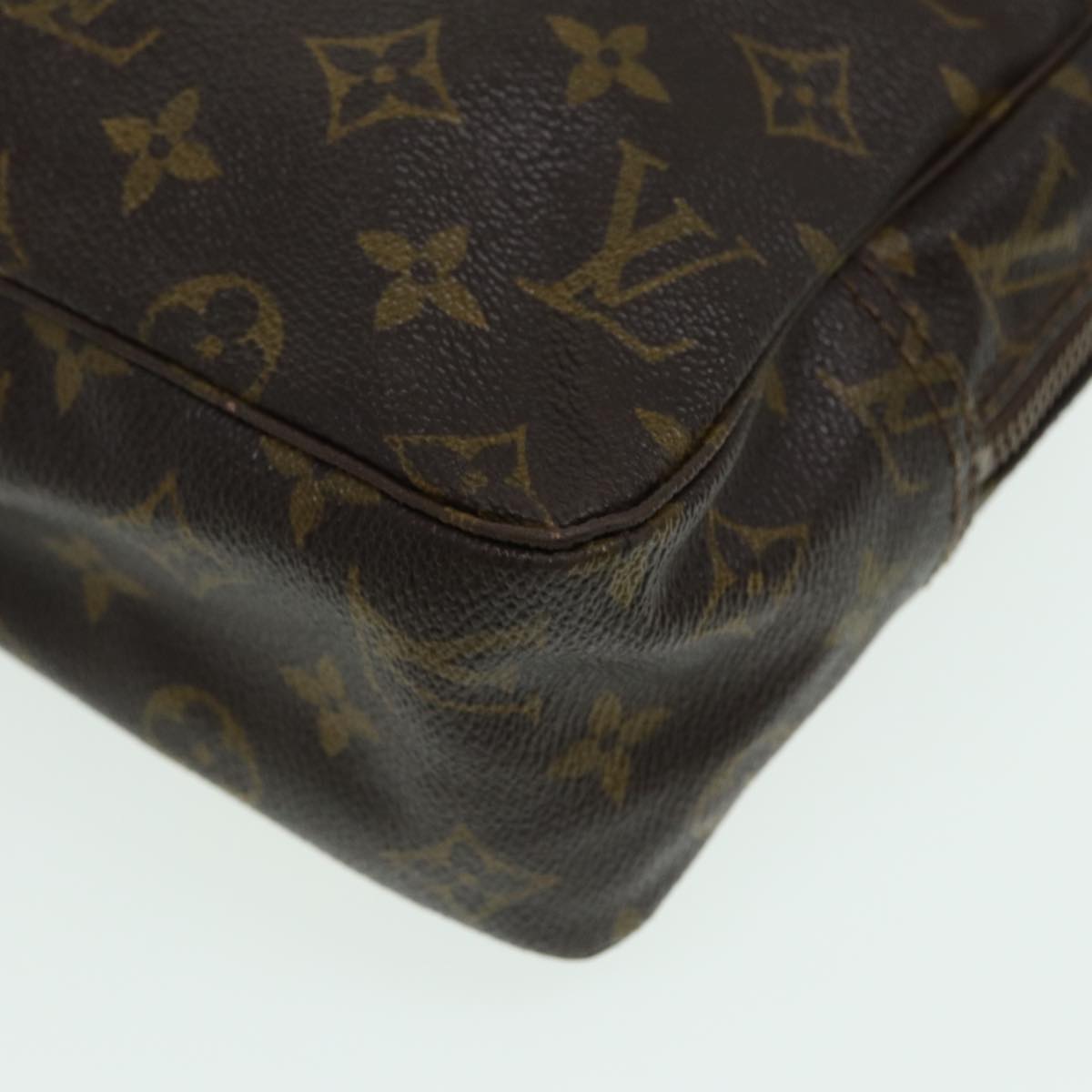 LOUIS VUITTON Monogram Trousse Toilette 28 Clutch Bag M47522 LV 83781
