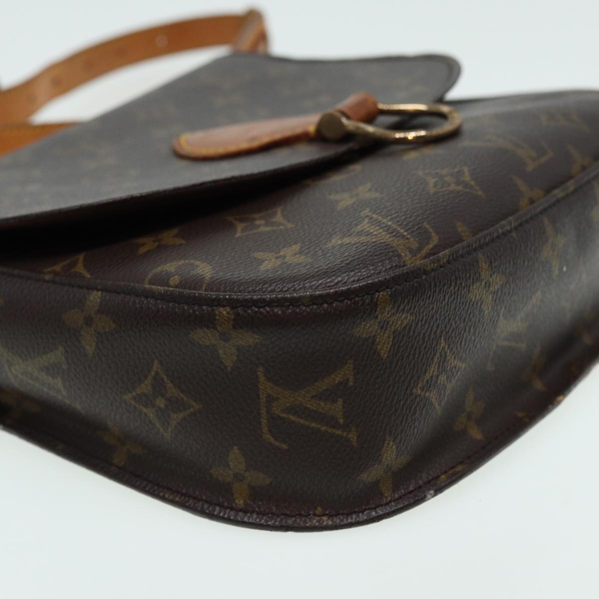 LOUIS VUITTON Monogram Saint Cloud GM Shoulder Bag M51242 LV 83785