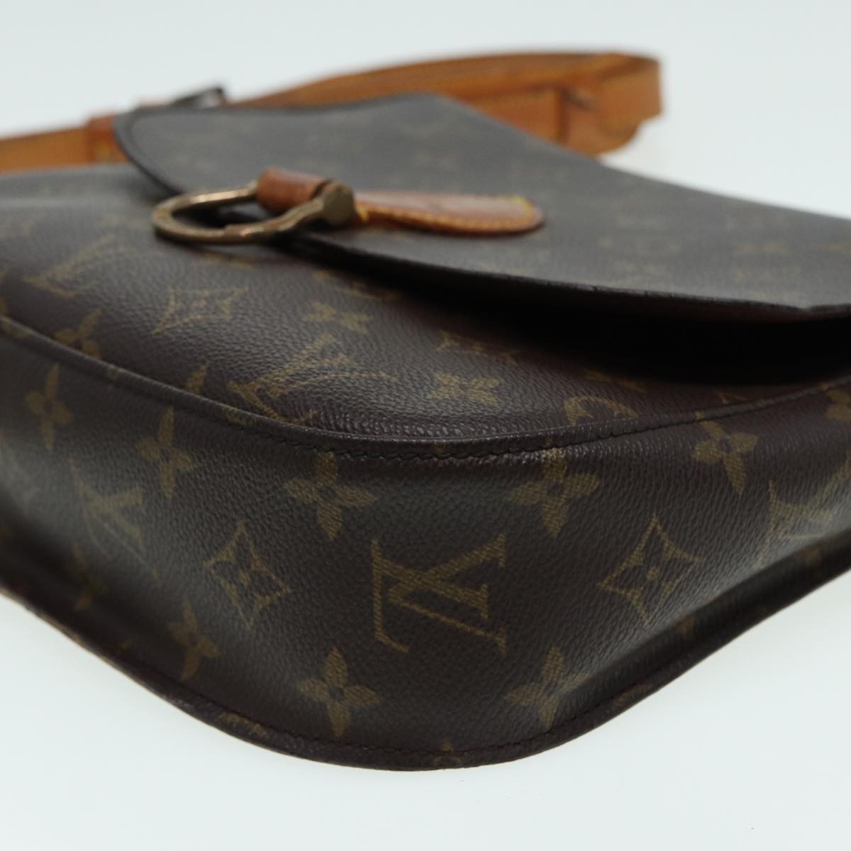 LOUIS VUITTON Monogram Saint Cloud GM Shoulder Bag M51242 LV 83785