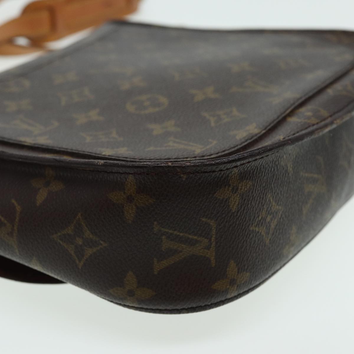 LOUIS VUITTON Monogram Saint Cloud GM Shoulder Bag M51242 LV 83785