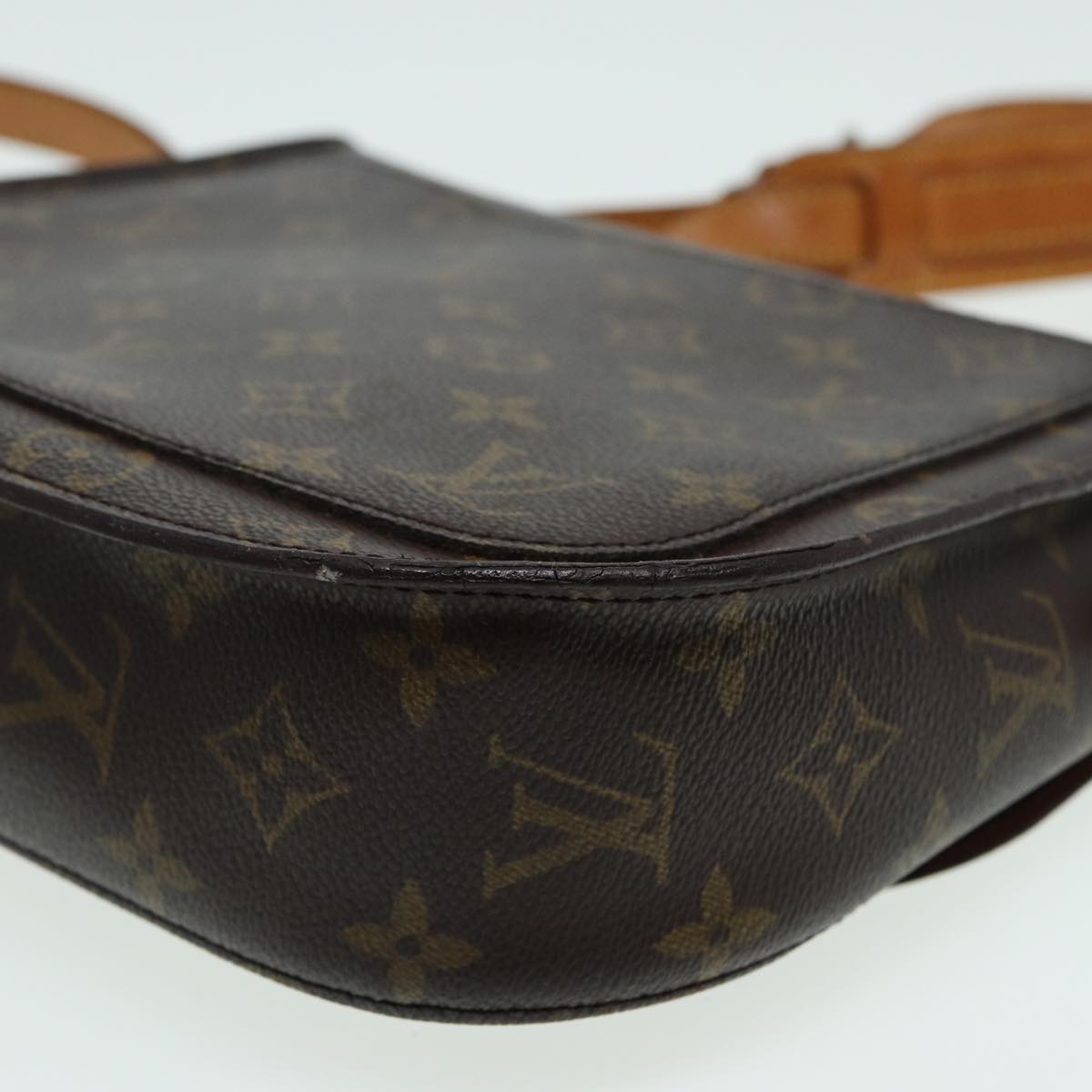 LOUIS VUITTON Monogram Saint Cloud GM Shoulder Bag M51242 LV 83785