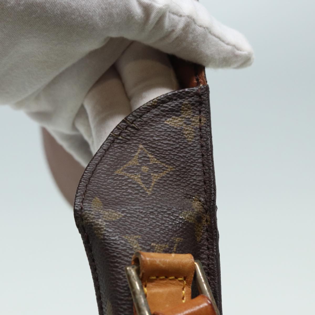 LOUIS VUITTON Monogram Saint Cloud GM Shoulder Bag M51242 LV 83785