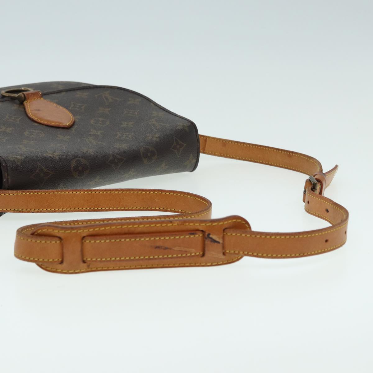 LOUIS VUITTON Monogram Saint Cloud GM Shoulder Bag M51242 LV 83785
