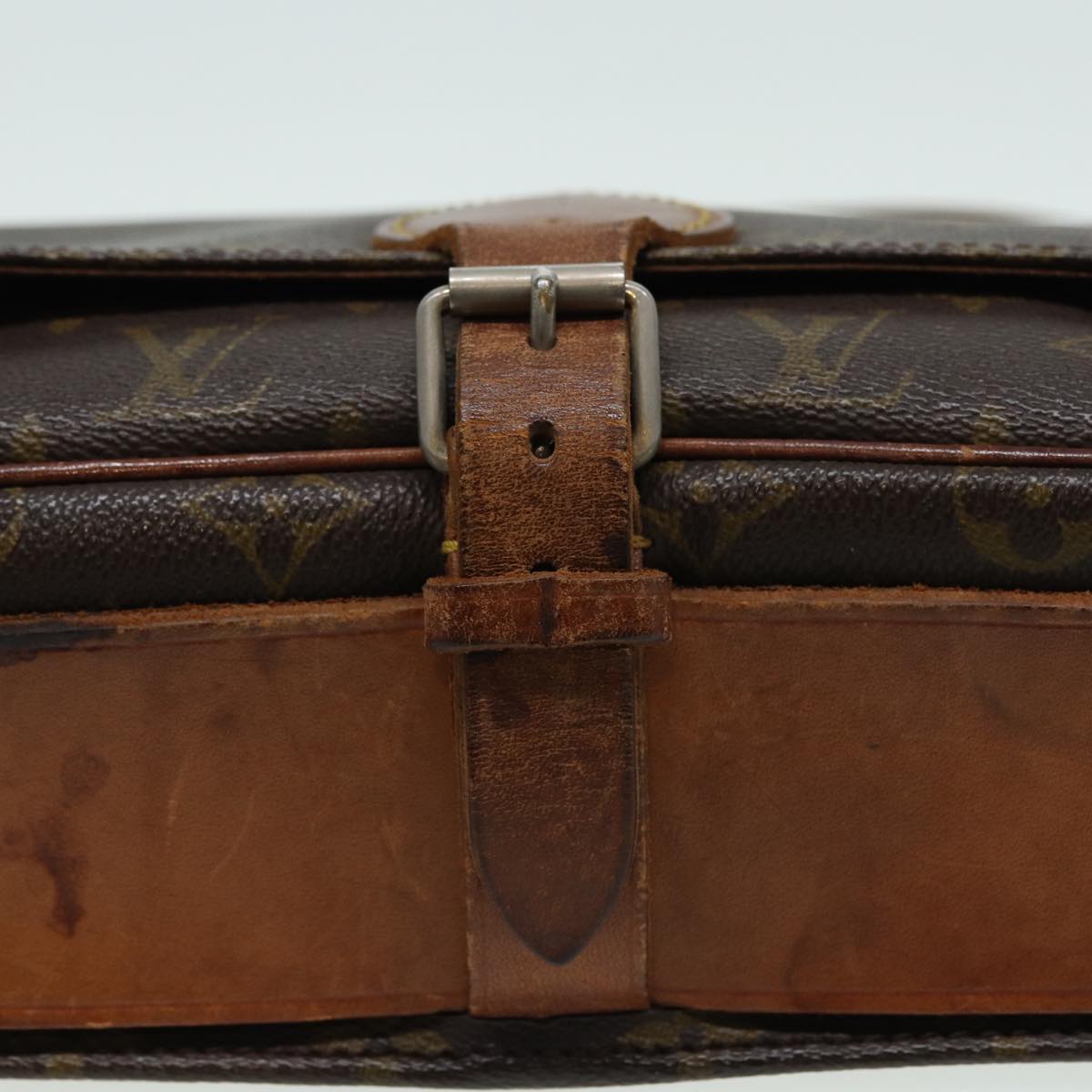 LOUIS VUITTON Monogram Cartouchiere GM Shoulder Bag M51252 LV 83786