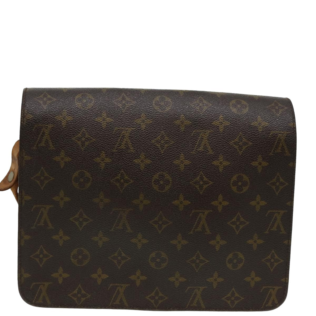 LOUIS VUITTON Monogram Cartouchiere GM Shoulder Bag M51252 LV 83786