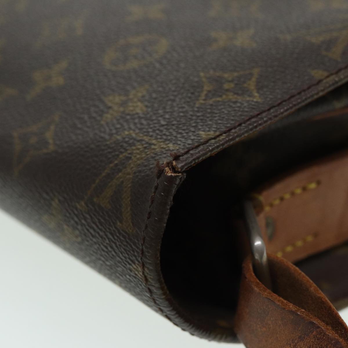 LOUIS VUITTON Monogram Cartouchiere GM Shoulder Bag M51252 LV 83786