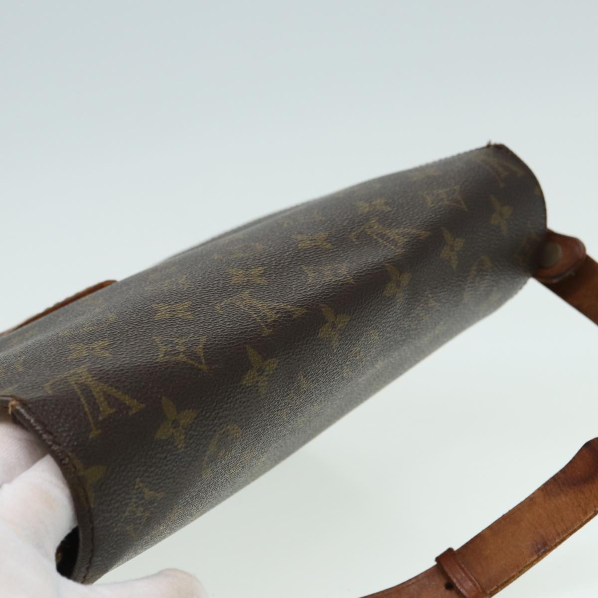 LOUIS VUITTON Monogram Cartouchiere GM Shoulder Bag M51252 LV 83786