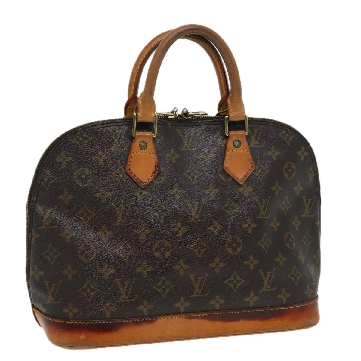 LOUIS VUITTON Monogram Alma Hand Bag M51130 LV 83788