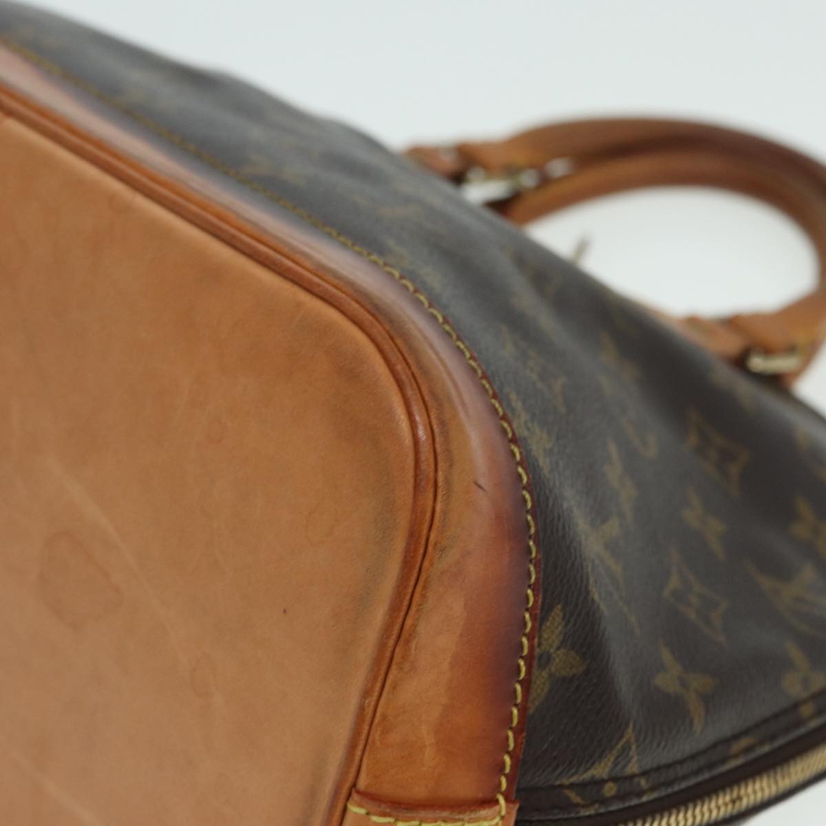 LOUIS VUITTON Monogram Alma Hand Bag M51130 LV 83788