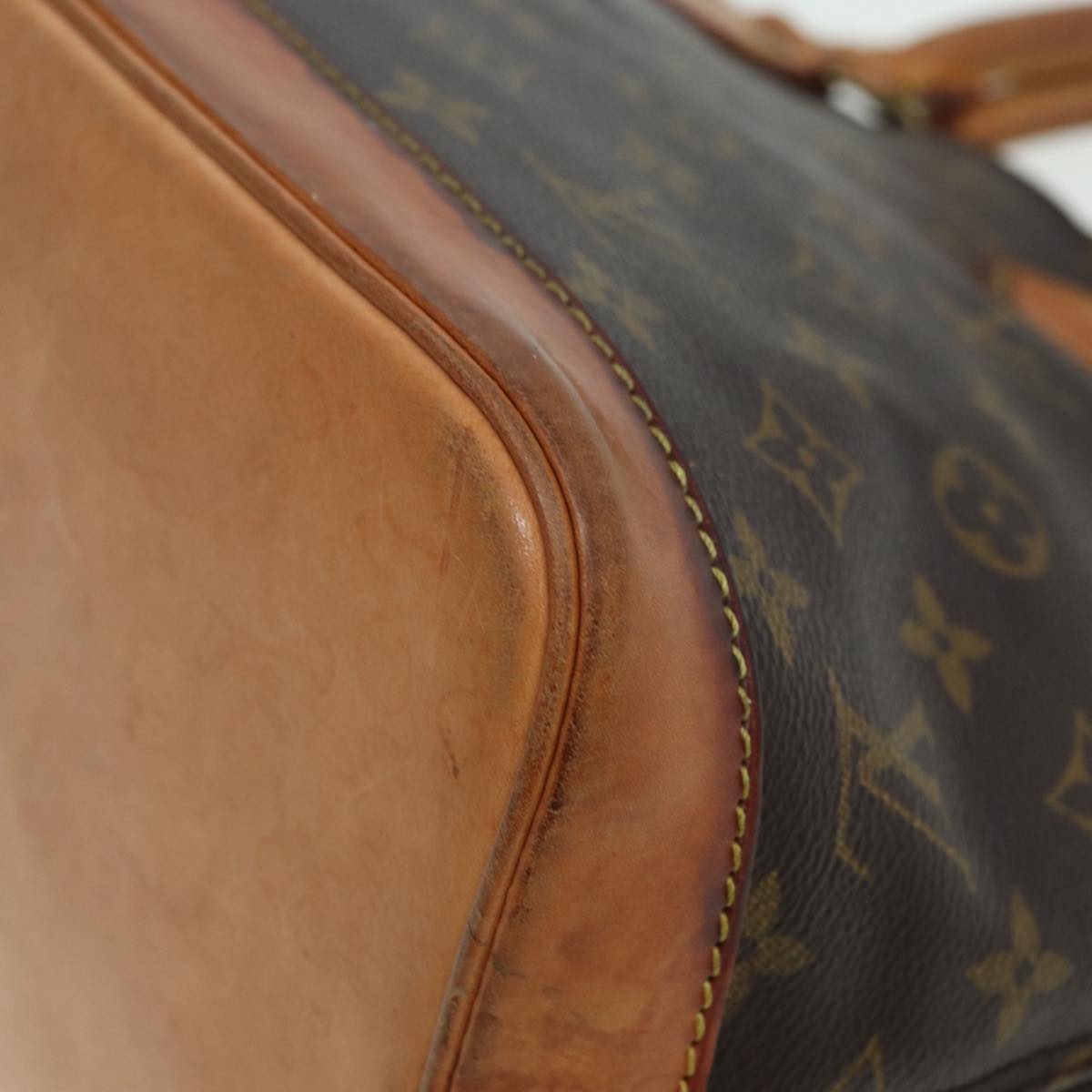LOUIS VUITTON Monogram Alma Hand Bag M51130 LV 83788