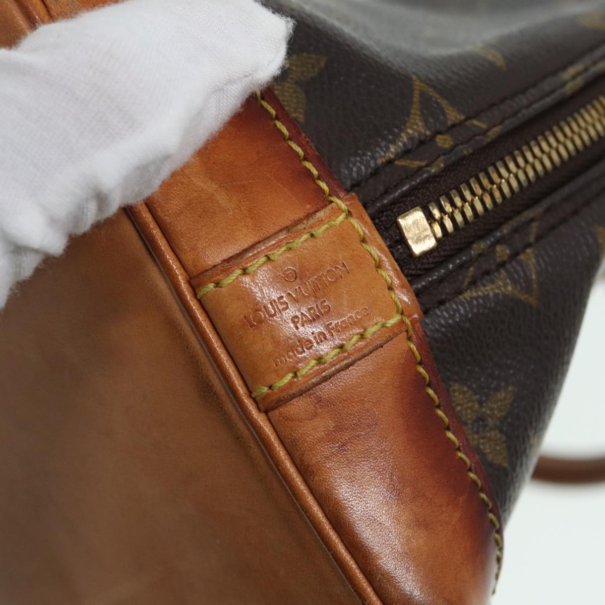 LOUIS VUITTON Monogram Alma Hand Bag M51130 LV 83788