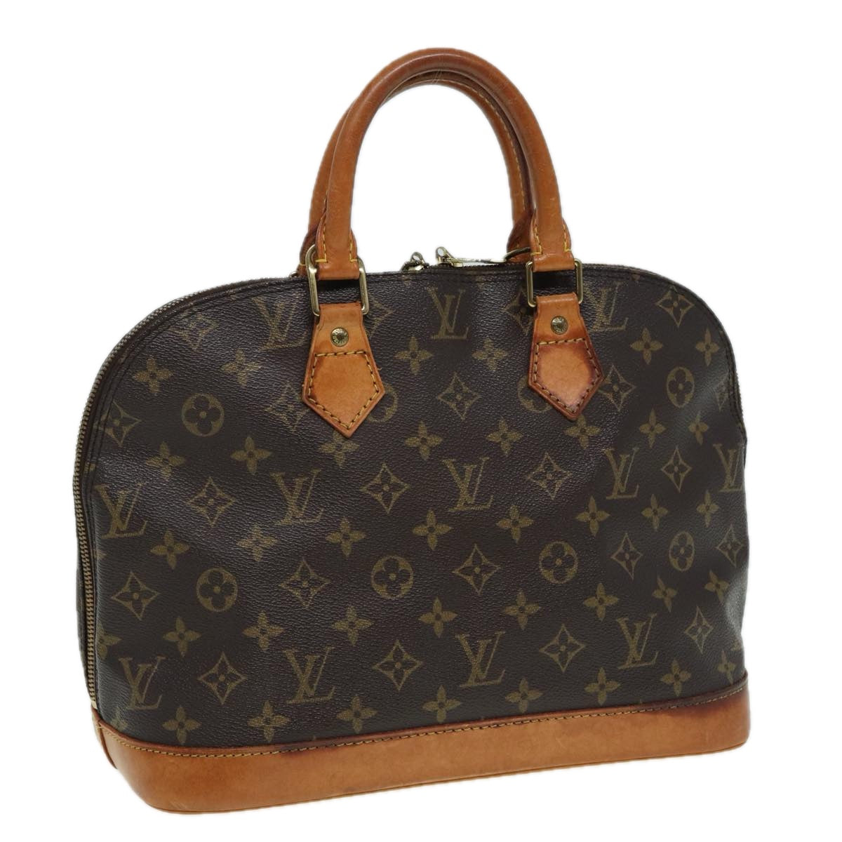 LOUIS VUITTON Monogram Alma Hand Bag M51130 LV 83789