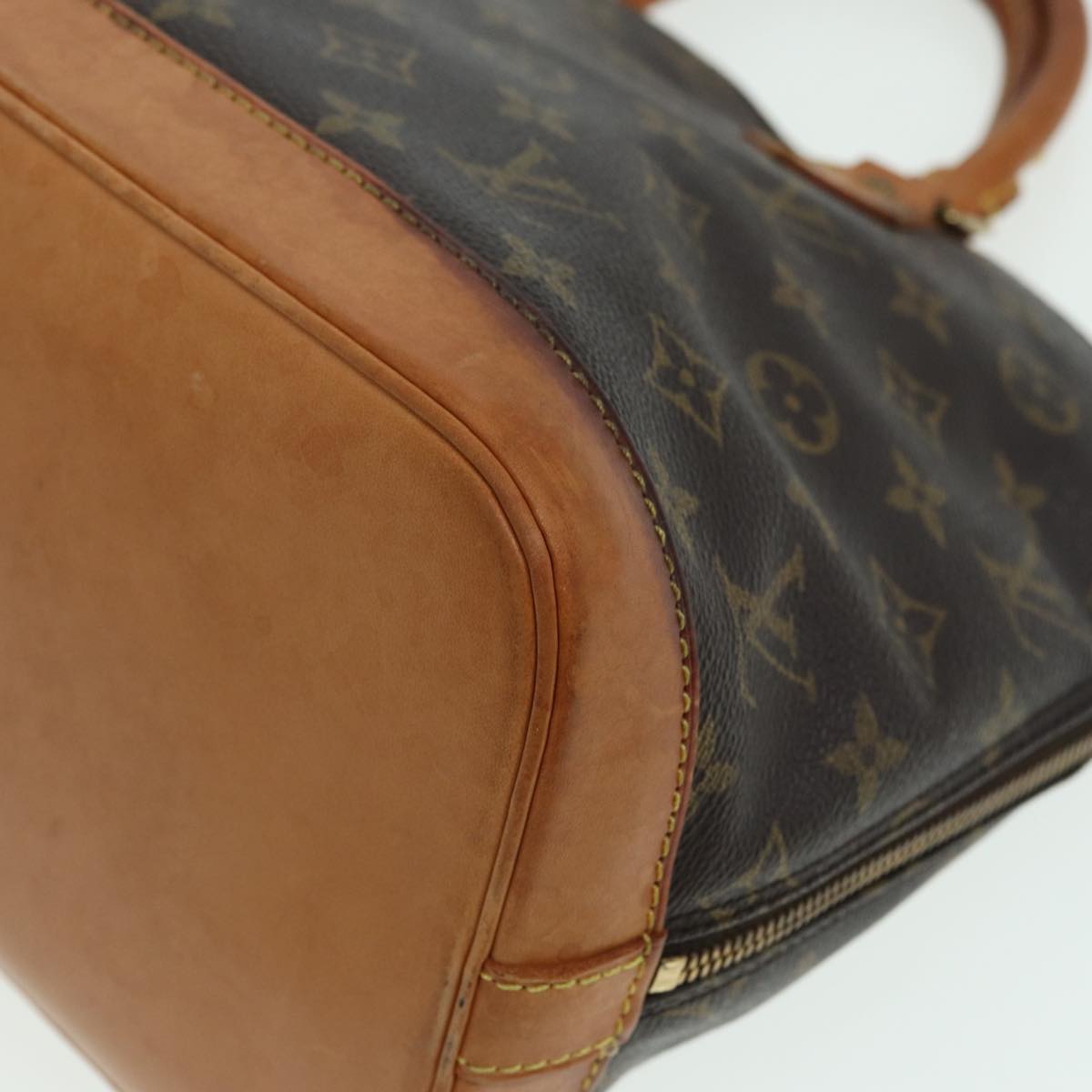 LOUIS VUITTON Monogram Alma Hand Bag M51130 LV 83789