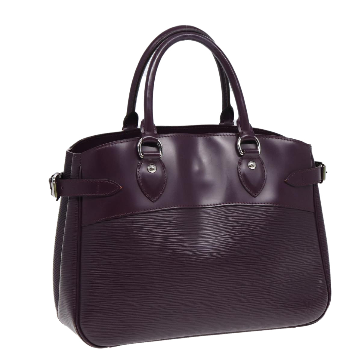 LOUIS VUITTON Epi Passy PM Hand Bag Purple Cassis M5926K LV 83792