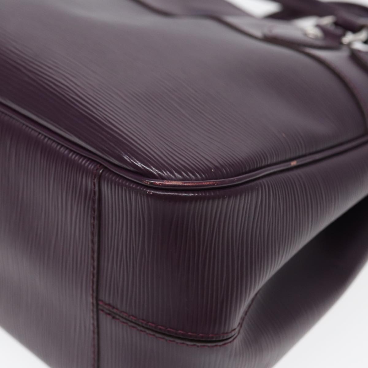 LOUIS VUITTON Epi Passy PM Hand Bag Purple Cassis M5926K LV 83792
