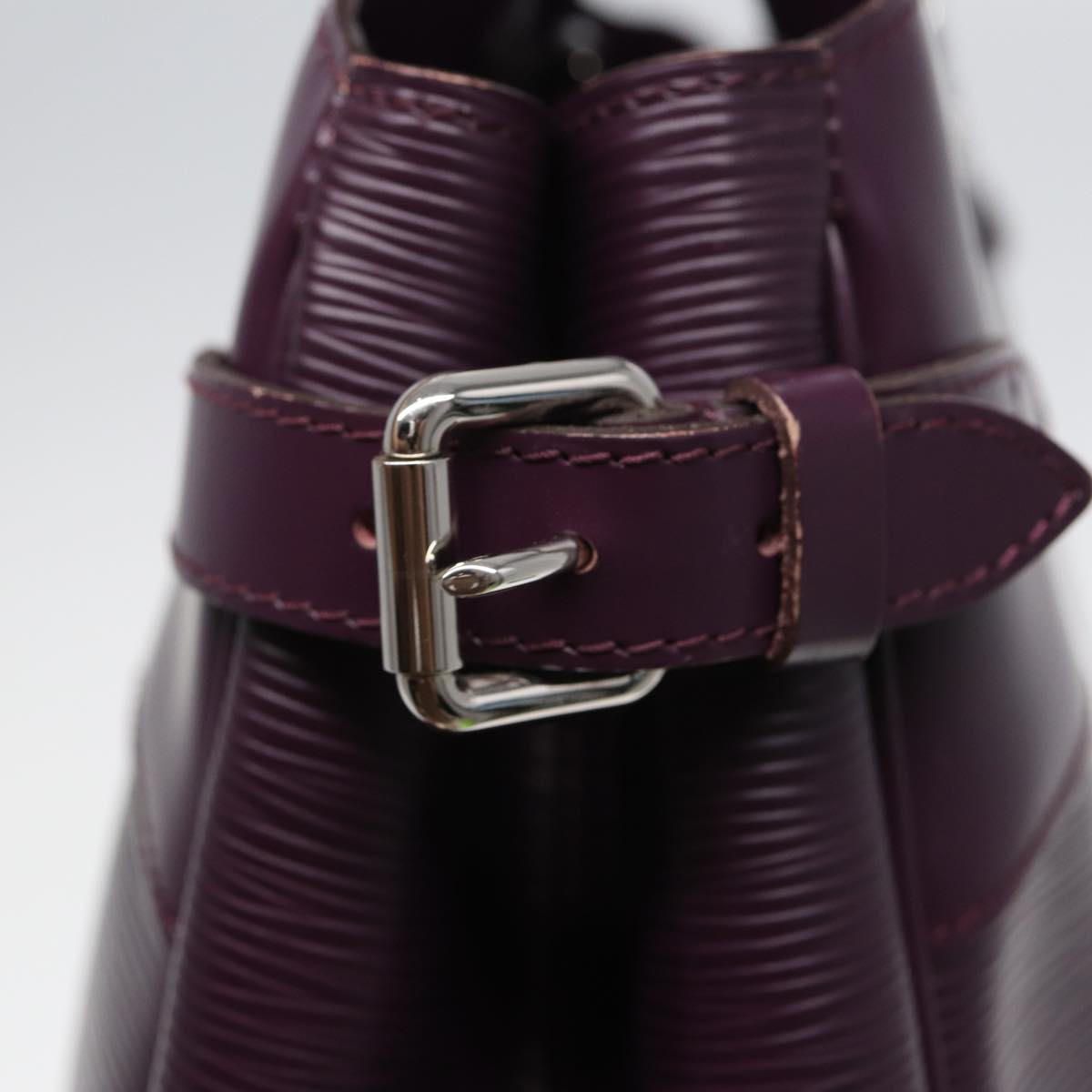 LOUIS VUITTON Epi Passy PM Hand Bag Purple Cassis M5926K LV 83792