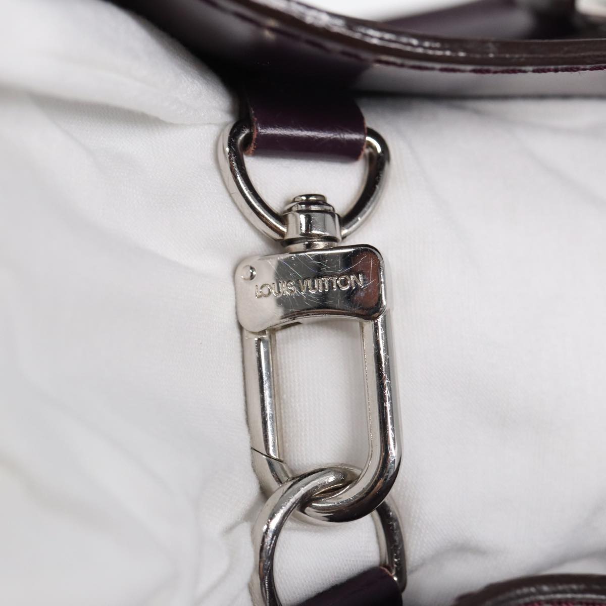LOUIS VUITTON Epi Passy PM Hand Bag Purple Cassis M5926K LV 83792