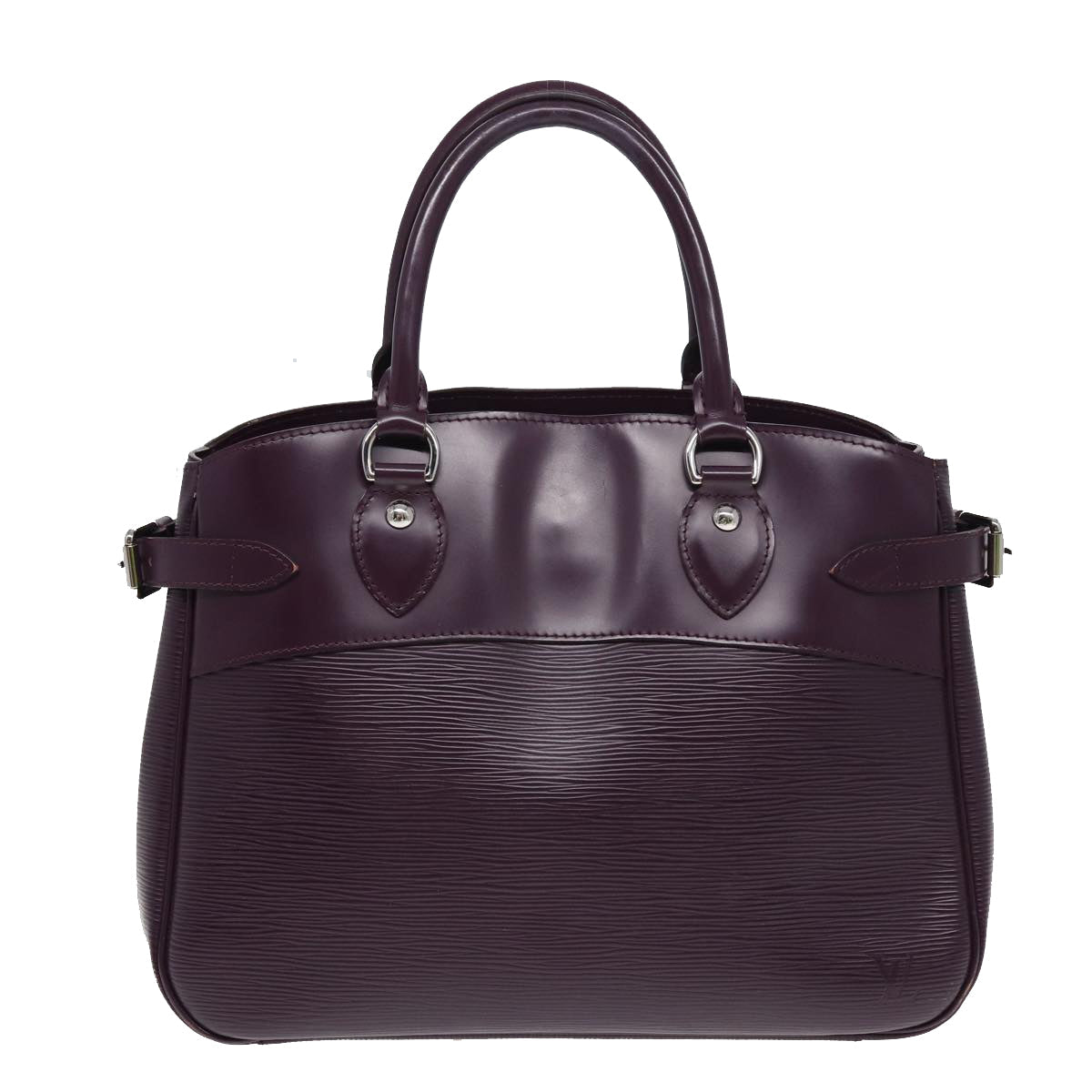 LOUIS VUITTON Epi Passy PM Hand Bag Purple Cassis M5926K LV 83792