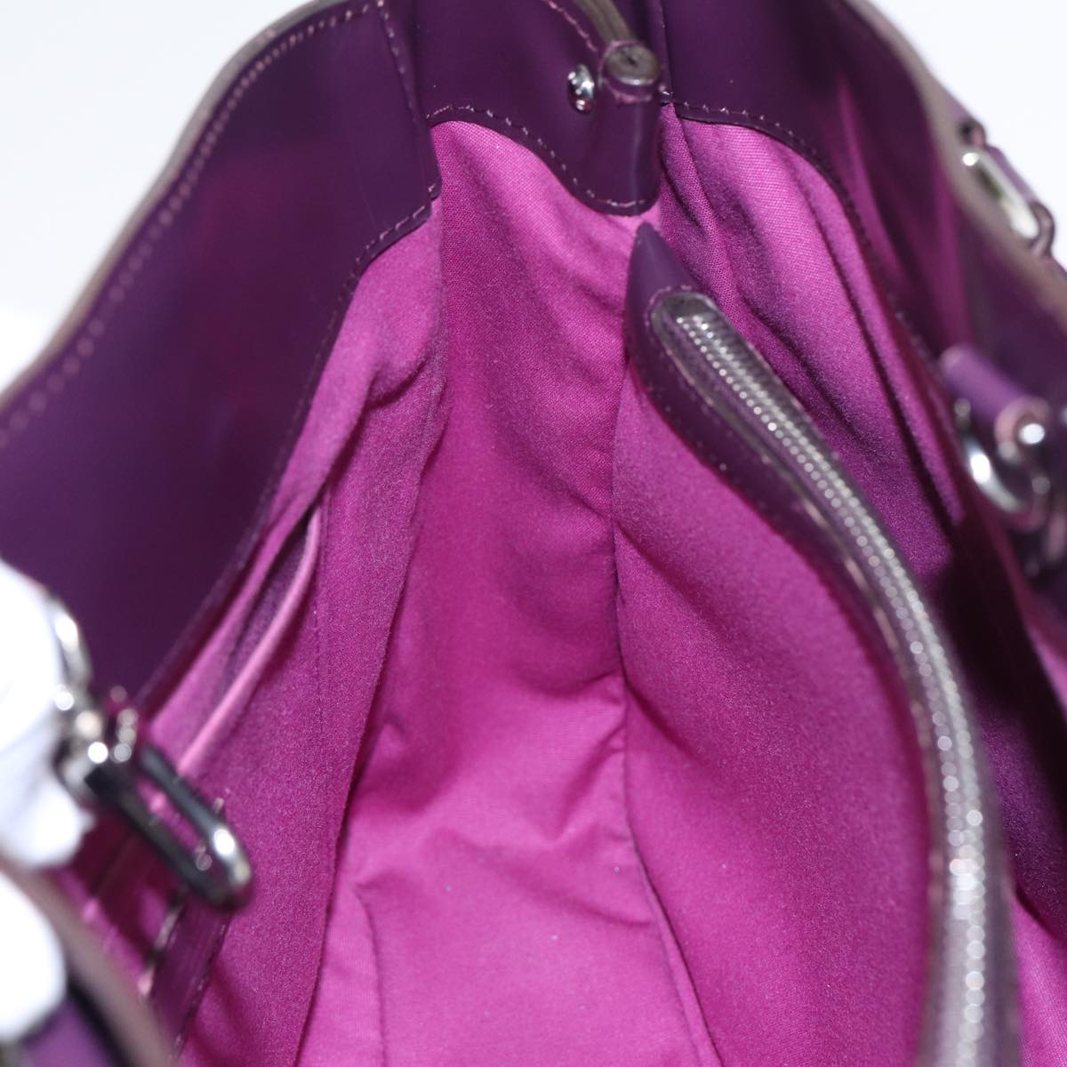 LOUIS VUITTON Epi Passy PM Hand Bag Purple Cassis M5926K LV 83792