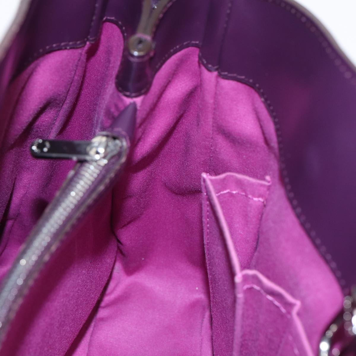 LOUIS VUITTON Epi Passy PM Hand Bag Purple Cassis M5926K LV 83792