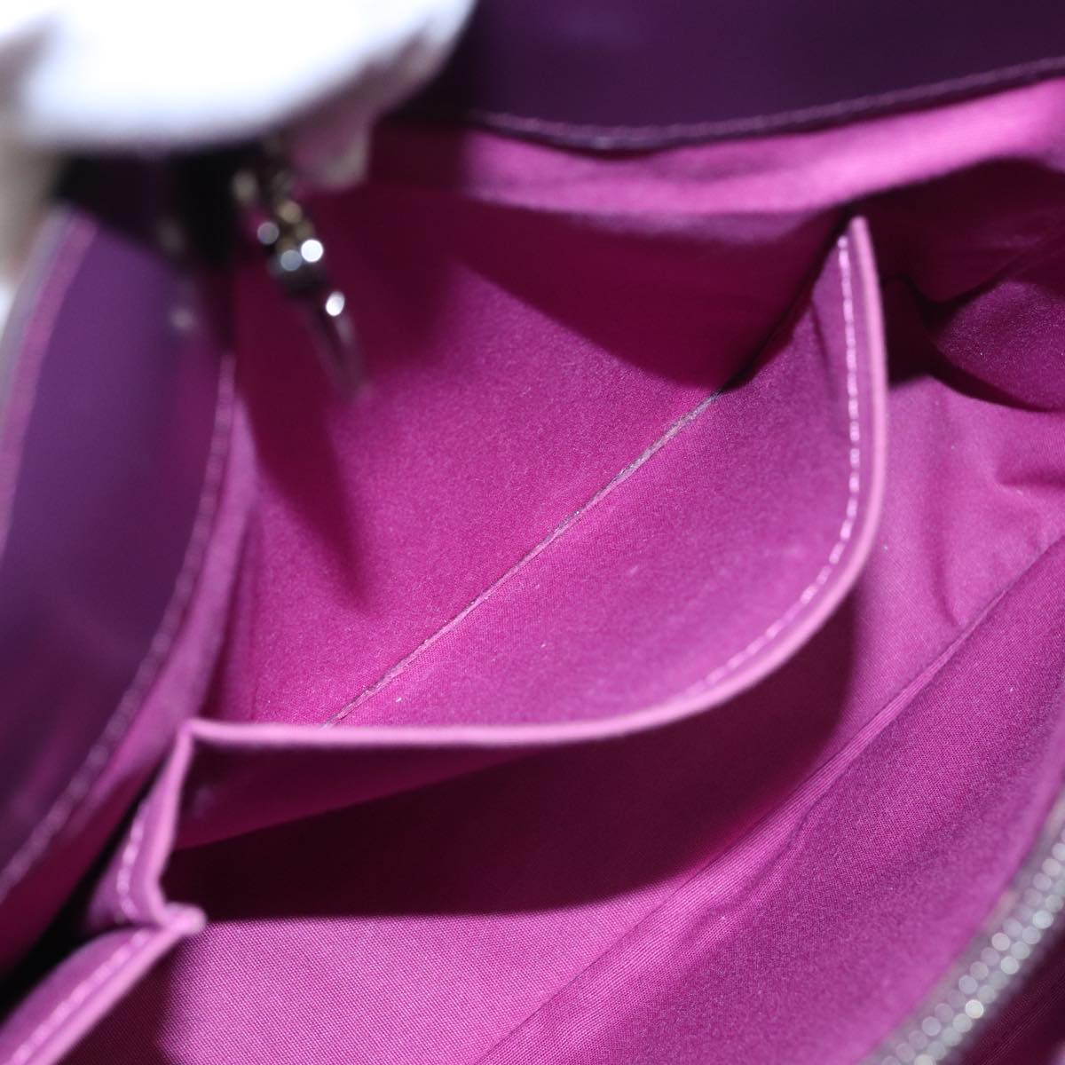 LOUIS VUITTON Epi Passy PM Hand Bag Purple Cassis M5926K LV 83792