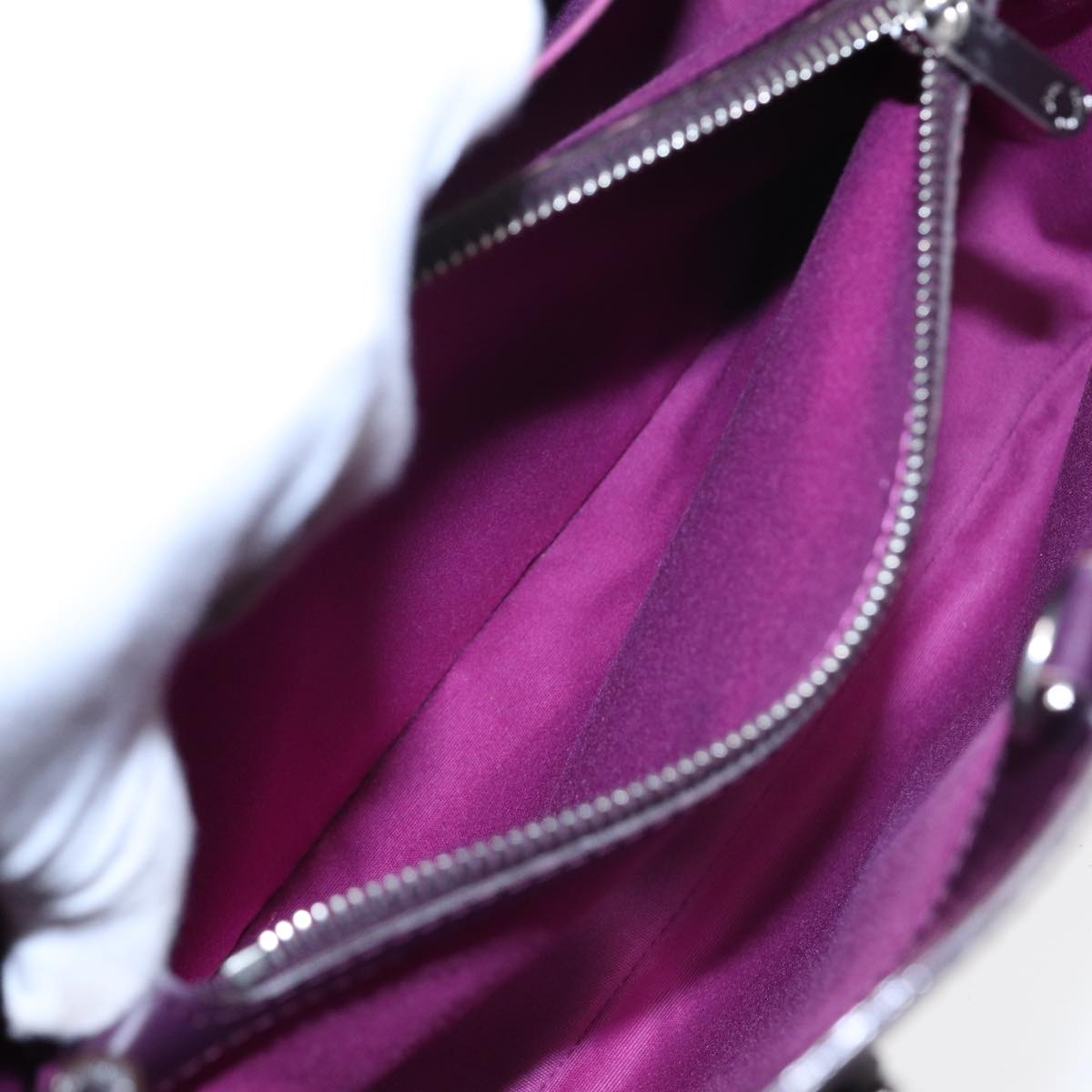 LOUIS VUITTON Epi Passy PM Hand Bag Purple Cassis M5926K LV 83792