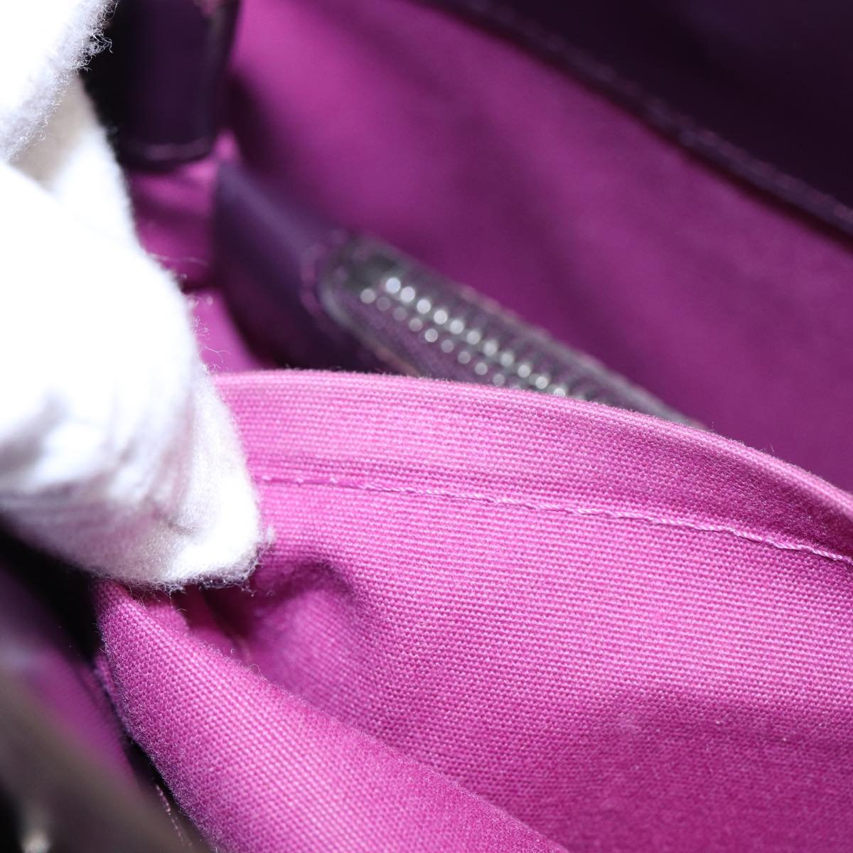 LOUIS VUITTON Epi Passy PM Hand Bag Purple Cassis M5926K LV 83792
