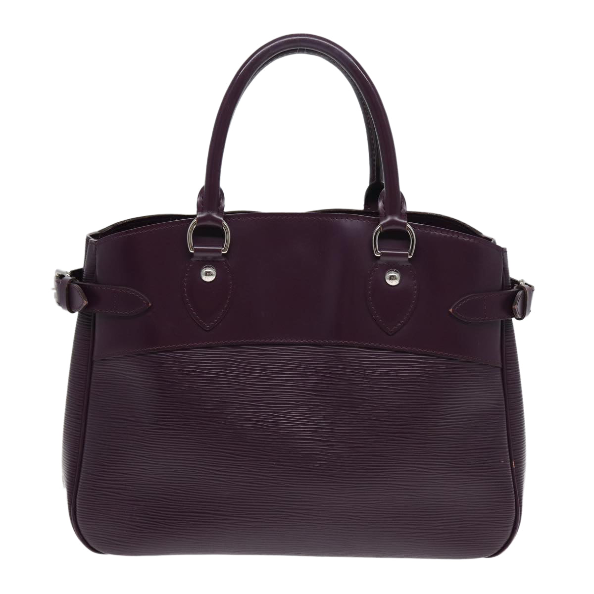 LOUIS VUITTON Epi Passy PM Hand Bag Purple Cassis M5926K LV 83792