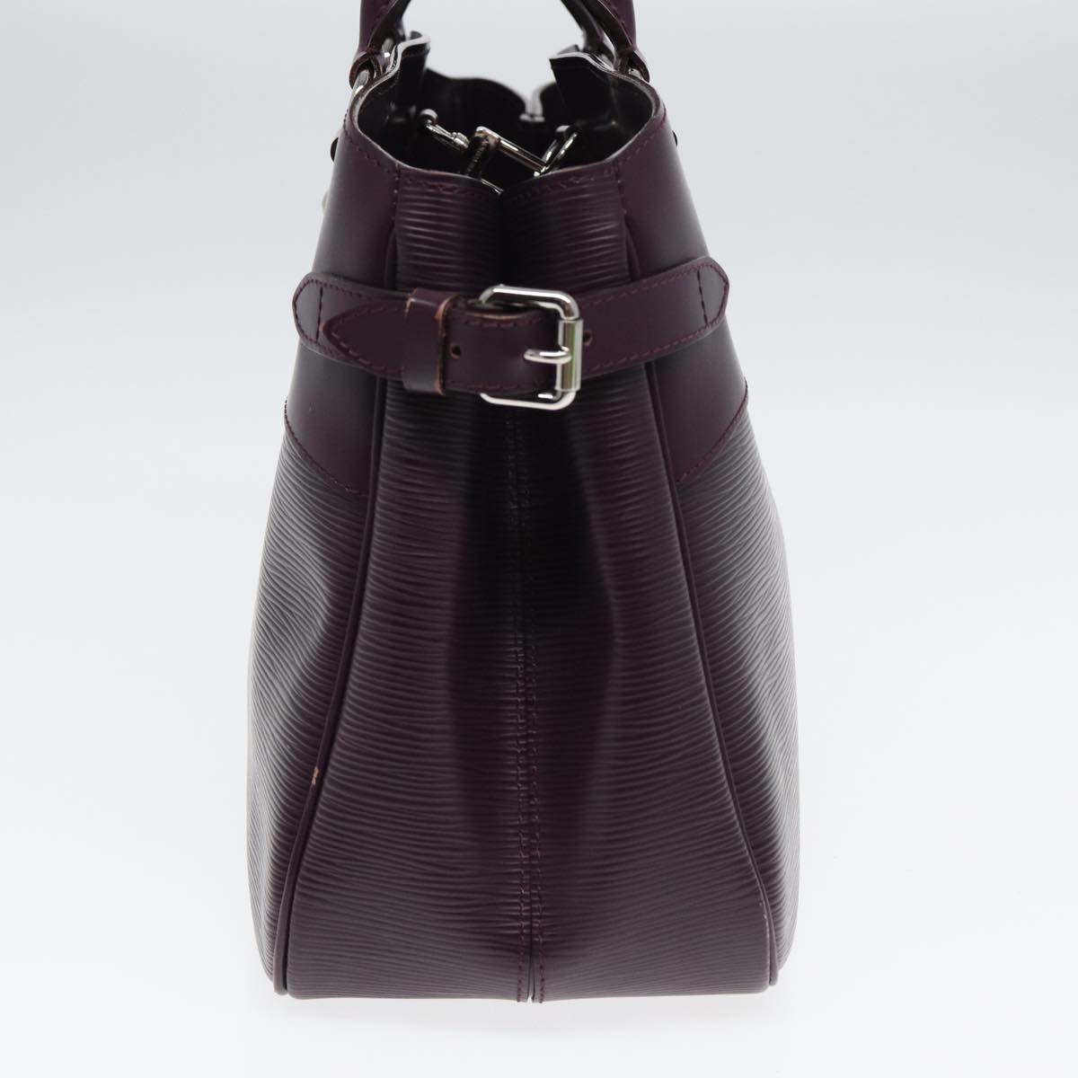 LOUIS VUITTON Epi Passy PM Hand Bag Purple Cassis M5926K LV 83792